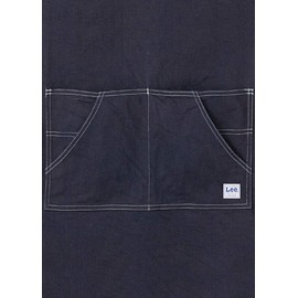 Face Mix LCK79003 LCK79003 Breastplate Apron, Women's, Men's, Cafe Work, Uniform, Off-White Canvas, white (off-white)