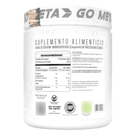 Meta Nutrition Creatina Sello Creapure 120 Chews 40 Serv Sabor Wild Lime