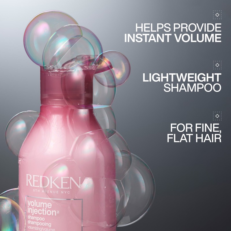 Redken Volume Injection Shampoo and Conditioner 500ml Bundle