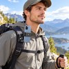Backpack Strap Phone Holder for Hands-Free Recording – Adjustable Clip