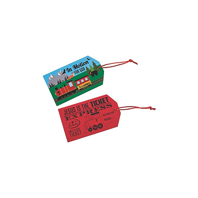 Fun Express Railroad Scratch 'N Reveal – Engaging Craft Supplies