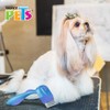 Fancy Pets Deslanador Recto Grooming Tamaño Chico para Perro y