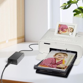 TAIFU 24V CP1500 Canon SELPHY Prints Power Supply for CP1300 CP1200 CP1000 CP910 CP900 CP800 CP770 CP760 CP750 CP600 CP510 CA-CP200B 24VDC 2.73A Photo Printer Charging Power cable