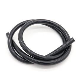 VictorsHome Silicone Tubing, 8mm ID x 12mm OD, 3.3ft (1m) Length, Flexible Silicone Rubber Tube Water Air Hose Pipe for Pump Transfer Black