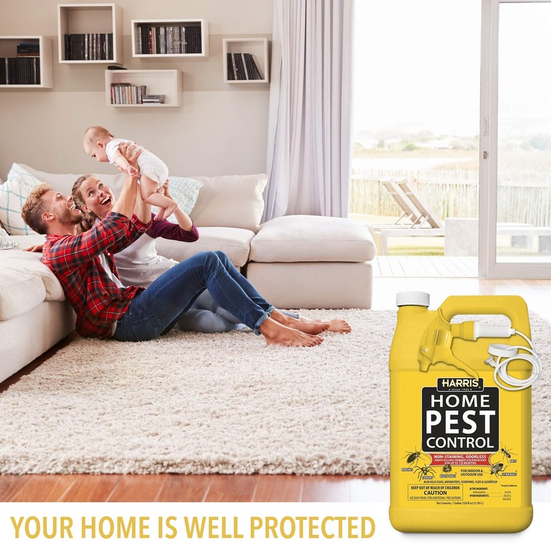 Harris Home Insect Killer, Liquid Gallon Spray with Odorless and