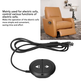 Electric Sofa Remote Hand Control, 4 Pin Recliner Replacement Parts Lifter Electric Chair Control with 2 Buttons 5A Power Recliner Hand Control for Adjustable Beds