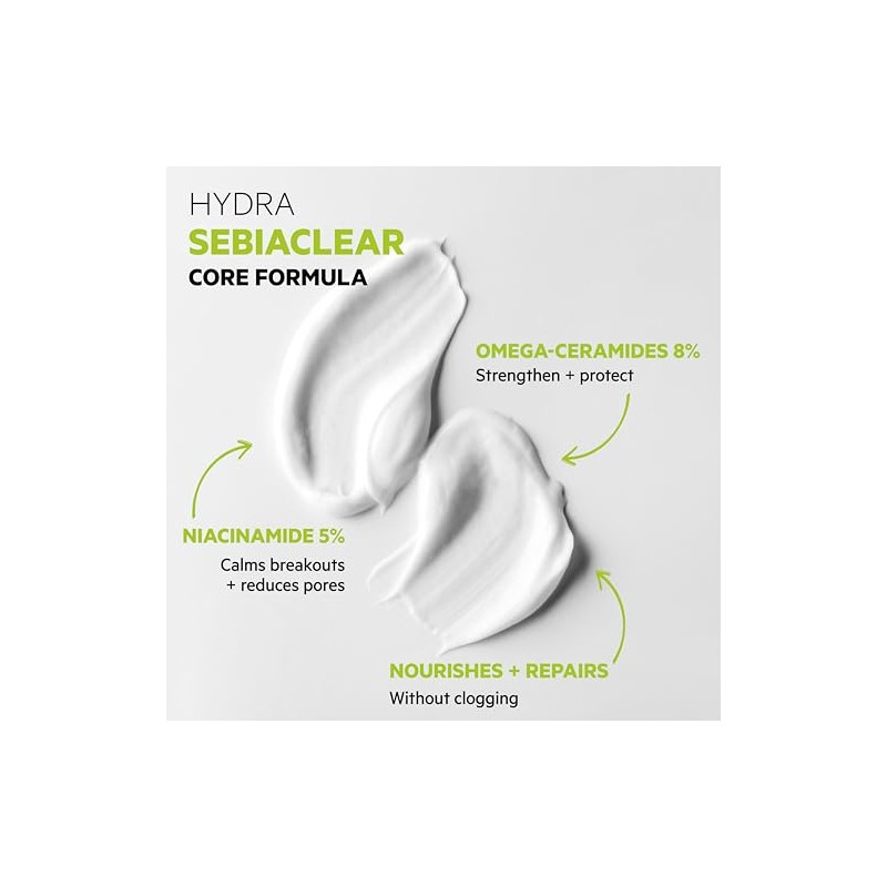 SVR Sebiaclear Hydra Crema Hidratante Reparadora para Piel con Tendencia