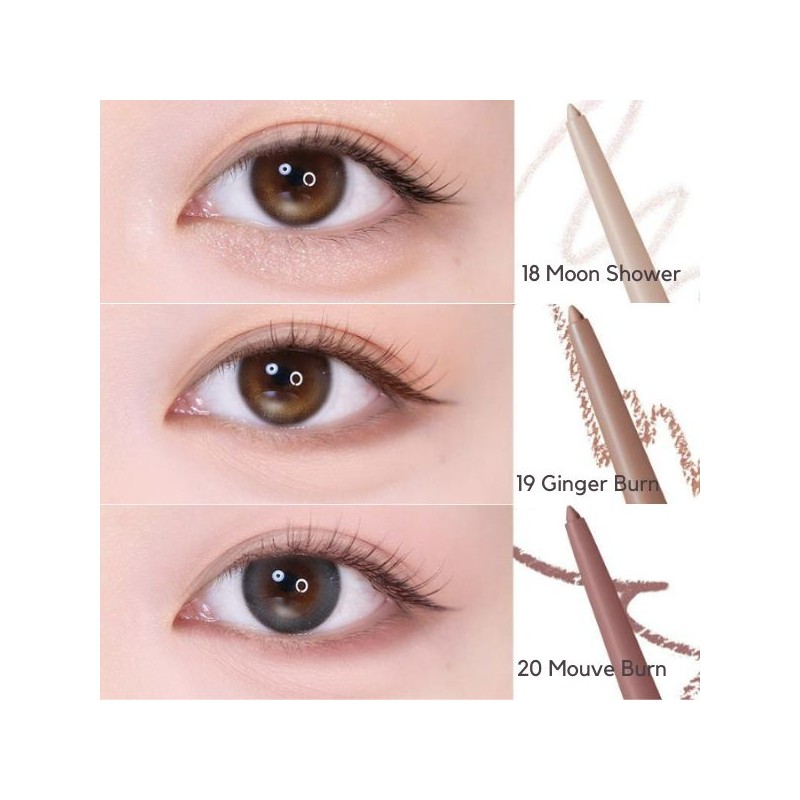 BBIA Last Auto Gel Eyeliner 0.3g, Shade:20 Mauve Burn