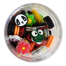 Pro's Pro Vibra Mix Tennis Damper Vibration Dampener Tennis Racket Pack of 60