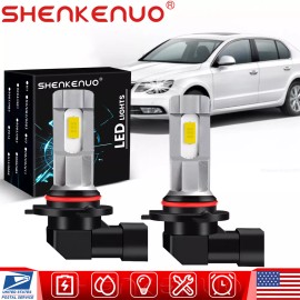 SHENKENUO 9005 HB3 LED Headlight Bulb for Car & Truck Low High Beam Fog Light 6000K White
