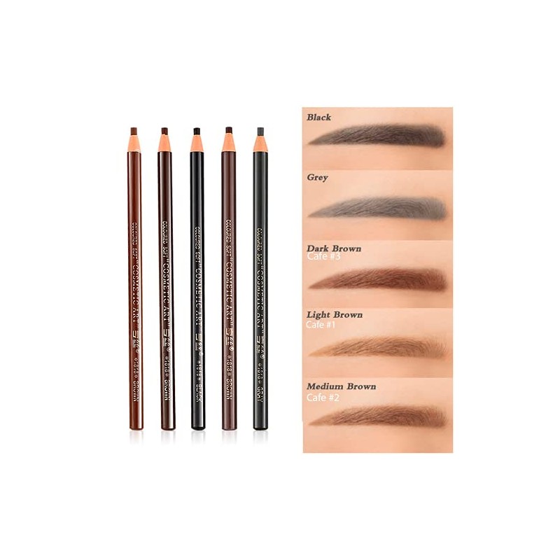 2 Lápiz Para Diseño Y Delineado De Cejas Microblading Universo