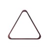 Robertson Triangle for 52.4 mm Balls; Mahogany, Rubber Wood, Robust