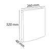 Exacompta - ref. 51374SE - 1 Rigid PP binder -