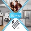 DL-pro 3 x Shock Absorbers 80N for Bosch Siemens 673541