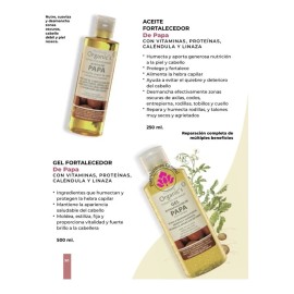 Aceite Fortalecedor De Papa Cabello Y Cuerpo Florigan® 2pzas Natural