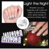 Color Street RARE HTF Color Street Nail Polish Strips ~ LIGHT THE NIGHT RETIRED