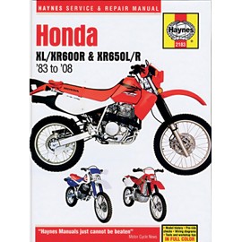 Haynes Repair Manual 2183 compatible with 1983-2014 Honda XL600 XR600 XL650 XR650 XR650L XR XL 600 650 650L