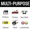 AutoLöc Power Accessories Oval Billet Aluminum 12V Momentary Push Button