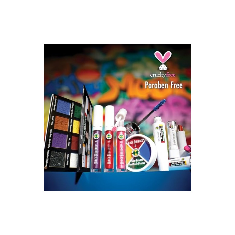 Black Radiance Cross Colours Metallic Liquid Lip - Vixen Red