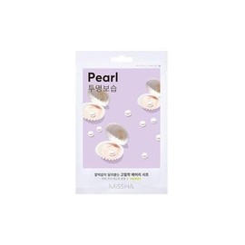 SellerHub [Missha] Missha Airy Close-fitting Sheet Mask 19g (Pearl) (S14853120) / [미샤] 미샤 에어리 밀착 시트 마스크 19g (진주) (S14853120)