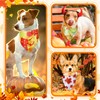 Chunful 100 Pieces Fall Dog Bandanas Bulk Autumn Pet Bandanas