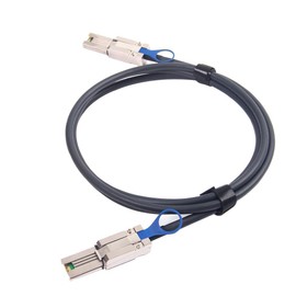 10Gtek 6G External Mini SAS SFF-8088 to SFF-8088 Cable, 100-Ohm, 2-Meter(6.5ft)