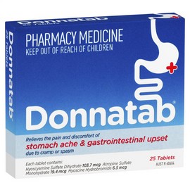 Donnatab Tablets 25 (Limit ONE per Order)