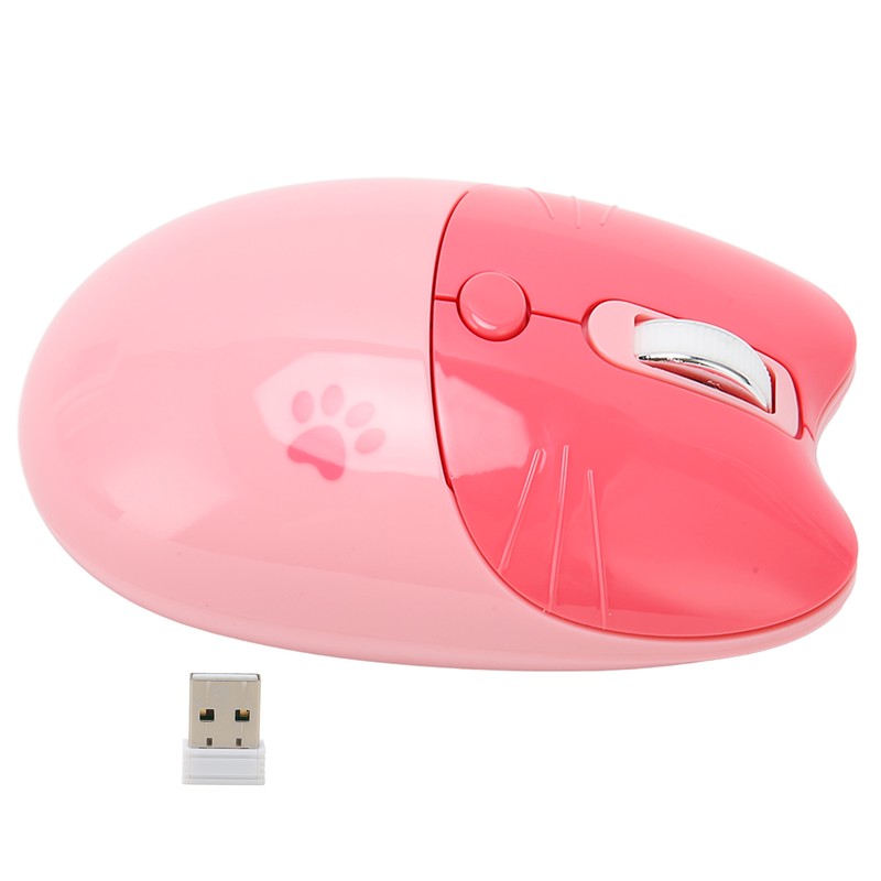 Wireless Mouse BT5.1 Or 2.4GHz Silent Click Adjustable DPI Auto