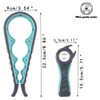 Starchef Jar Opener Set Get Off Lids Easily for Senior,Arthritis