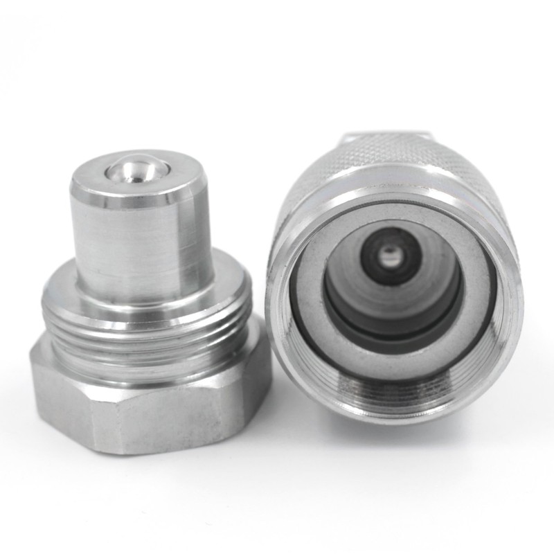 3/8" High Duty 10000 PSI Quick Connect Coupling Coupler w/Dust