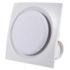 MEOZRI Bathroom Exhaust Fan with LED Light Ceiling Mount Ventilation