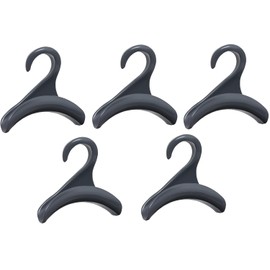 chenqi 5 Pcs Handbag Hooks Arch Safety Hanger Over The Closet Rod Hanger for Storing and Organizing Purses | Backpacks |Satchels | Crossovers | Handbags | Tote(Grey)