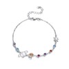 YFN Solar System Bracelet Sterling Silver Universe Planet Charm Bracelet