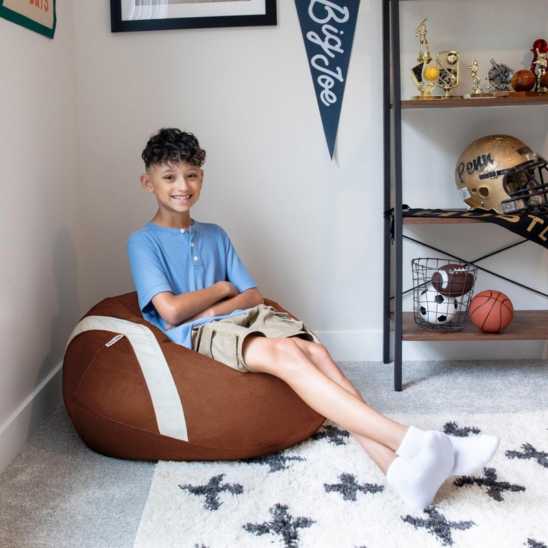 Big Joe Sports Ball Child-Sized Bean Bag Chair for Kids,