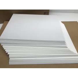 Yard Signs 20 Pack, Blank Signs, Flute 18 Corrugated Signs Board, Great for Advertising Any Events, Open House, Yard Sales, Direction Signs 24x18 inches