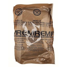 Genuine Military MRE - Menu 12 Elbow Macaroni with 2026 Inspection Date - MRE Meals Ready To Eat