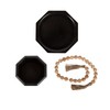 Kate and Laurel Anaya Wooden Three-Piece Decor Accent Set; Black