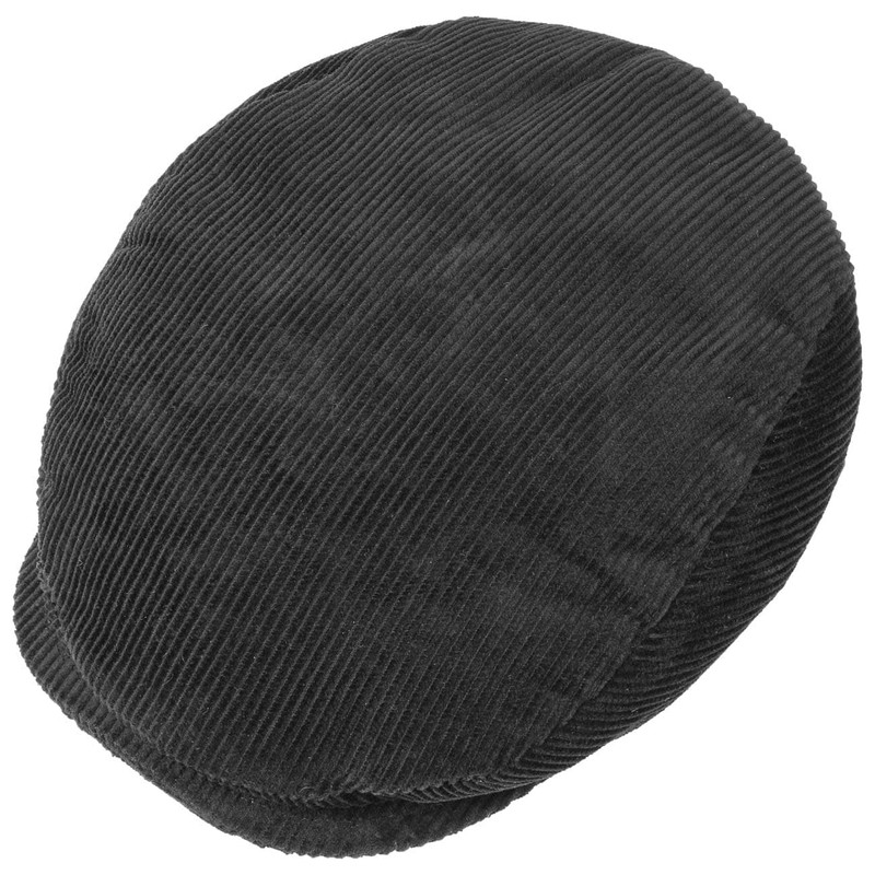 Lipodo Cord Flat Cap Men/Women Cotton Peaked Cap with Lining