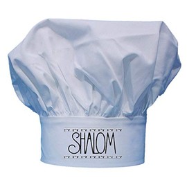 Shalom Chef Hat For Jewish Cooking | Jewish Toques
