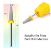 ERUIKA Tungsten Carbide Nail Drill Bits,3/32'' Efile Electric Cuticle Bits,