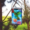 Hanging Solar Lantern Outdoor Decorative Waterproof LED Solar Hummingbird Lights