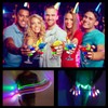 JIZZU Pack of 12 Glow Sticks Fibreglass Colourful LED Glow