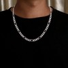 Silver Chain for Men, 3.5mm 925 Sterling Silver Figaro Chain
