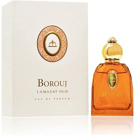 BOROUJ LAMASAT OUD - 85ml Travel Size - Arabic Inspired Unisex Perfume for Men & Women - Musky, Woody & Oriental Fragrance - Long Lasting Cologne Mist & Body Spray - for Him & Her
