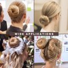 Teenitor Hair Bun Shaper Set, 4pcs Hair Donut Bun Maker(Extra-large,