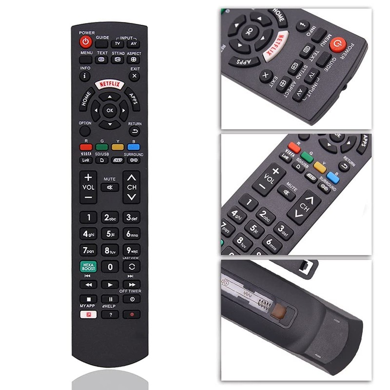 SIUMAL SIUMAL Replacement Panasonic TV Remote Control for All Panasonic