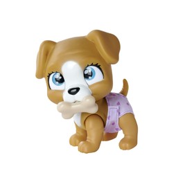 Simba Pamper Petz Dog for Children Aged 3+. Drinking and Wetting Function, Bunny Toy for Play with Surprise and Magic Paw