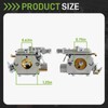 Carbbia 309376002 Carburetor w/Tune up Kit for Ryobi RY3714 RY3716