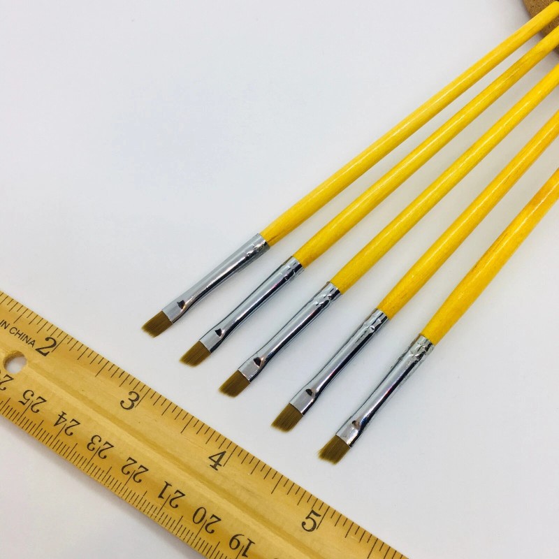 XDT Angular Tip Nail Art Paint Brush 20 Pc Set