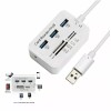 MagicTek Aluminum 3 Port USB 3.0 Hub MS SD M2